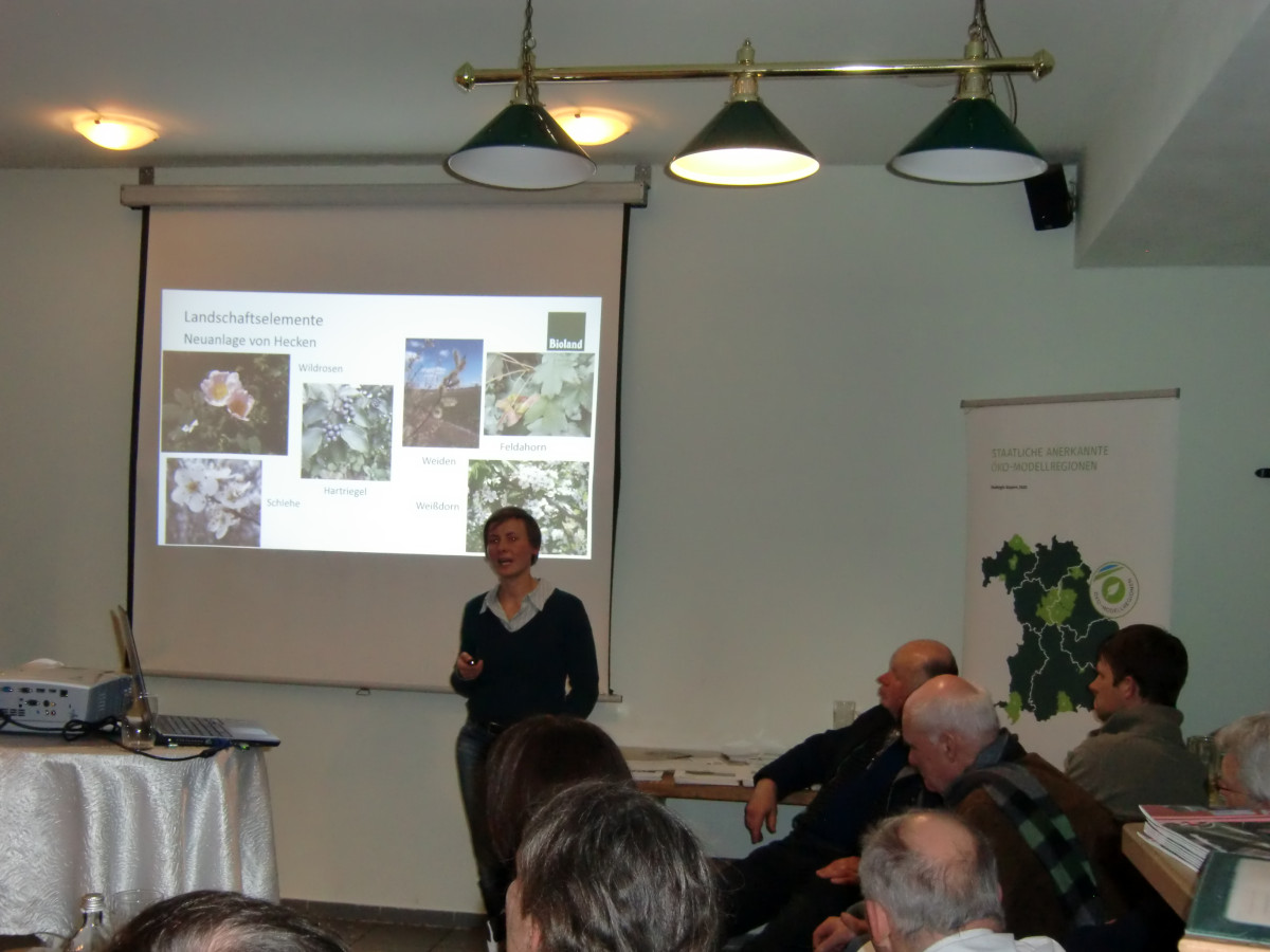 Vortrag von Katharina Schertler, Fachberatung Naturschutz